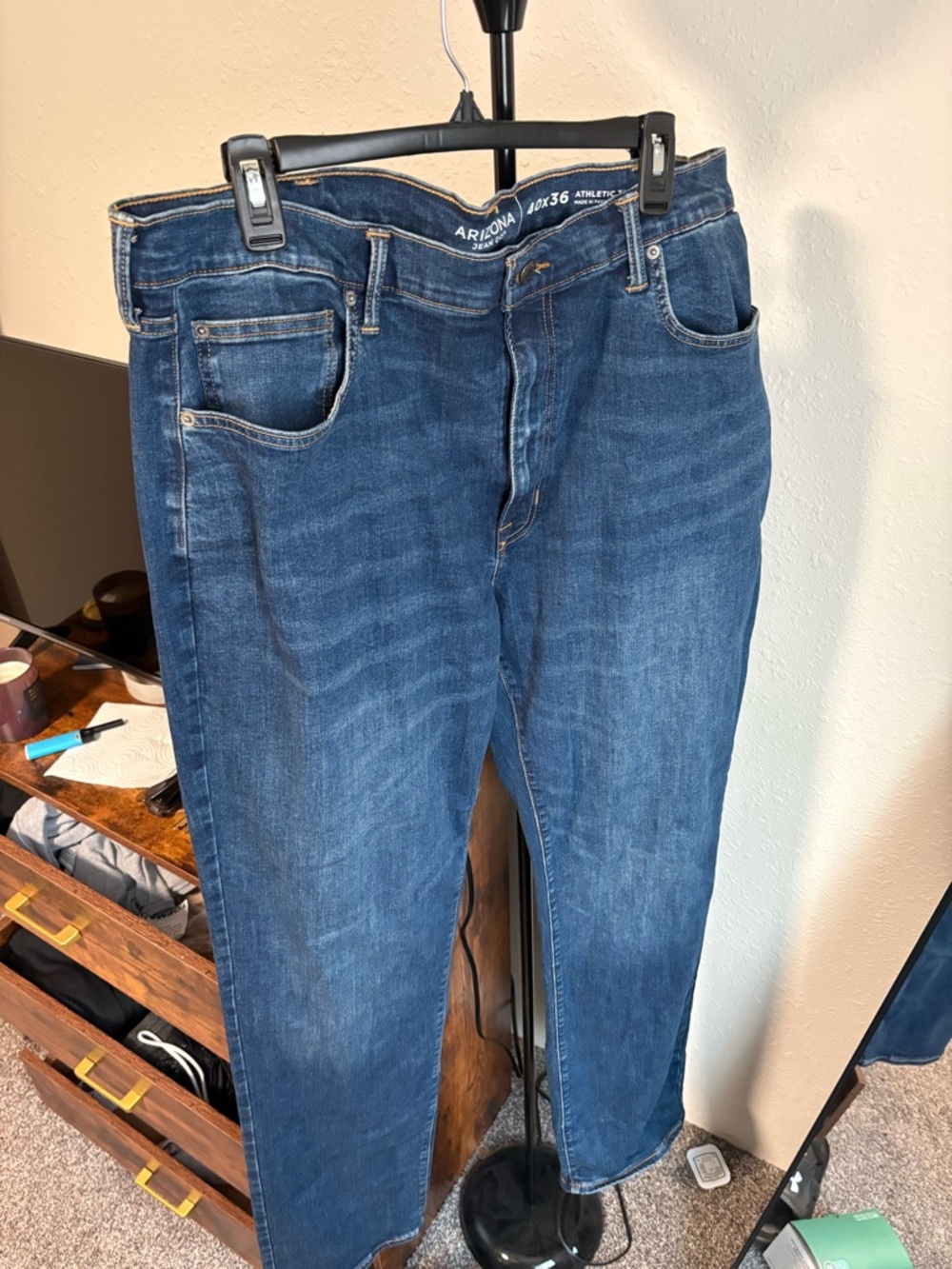 Arizona Jean Company Indigo Straight-Leg Men’s Jeans